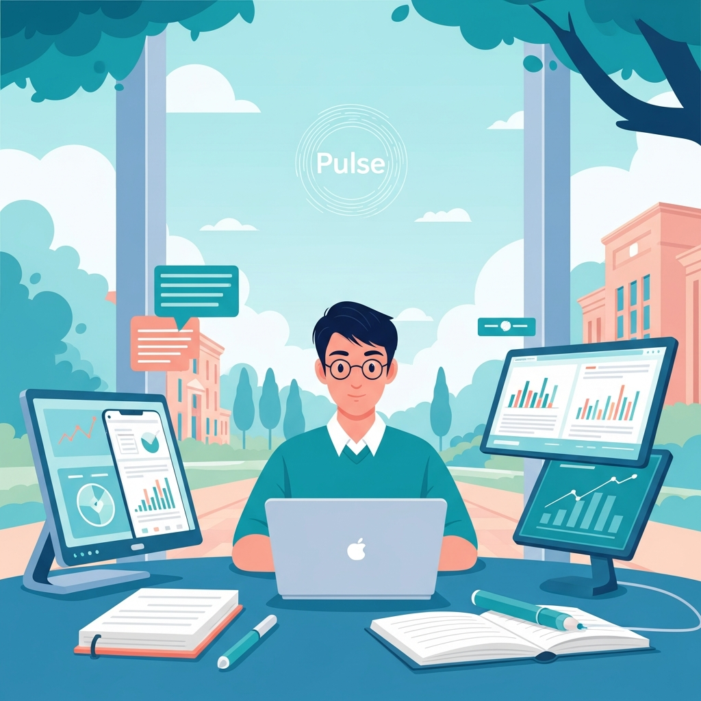 Created news aggregation app Pulse as a class project in approximately six weeks